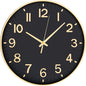 Elegant Silent Non-Ticking Wall Clock - Ideal for Home, Office, and Classroom Decoration