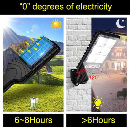 Commercial Solar Street Light for Outdoor Garden and Yard Security, US Model