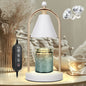 Elegant Black Electric Candle Warmer Lamp for Contemporary Home Aesthetics