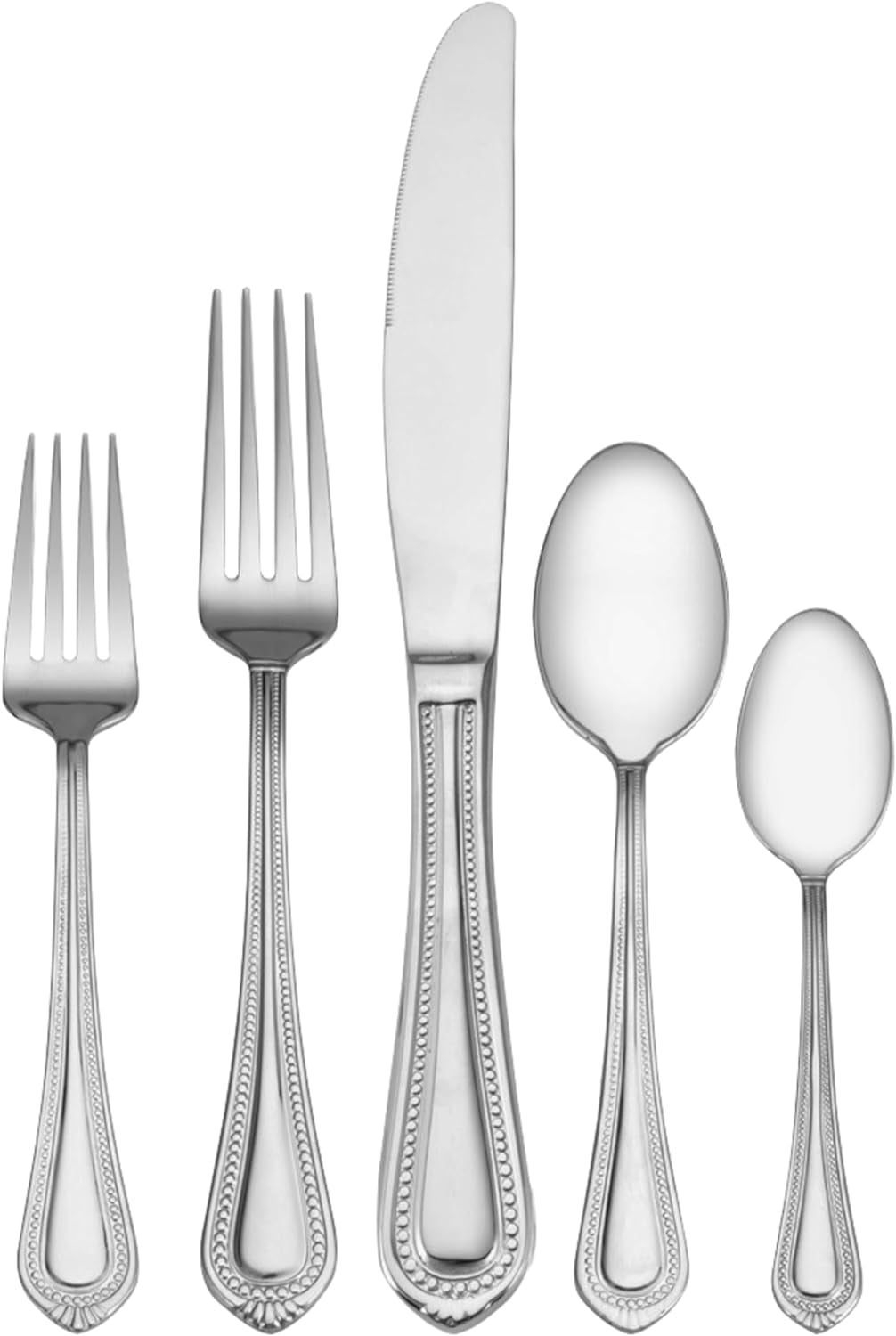 Regent 65-Piece Stainless Steel Flatware Set for 12 with Serving Utensils, Made from 18/10 Grade Steel