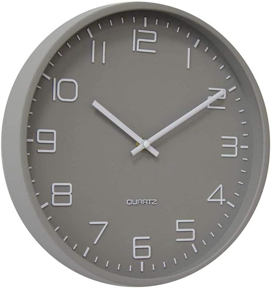 Elegant Silent Non-Ticking Wall Clock - Ideal for Home, Office, and Classroom Decoration