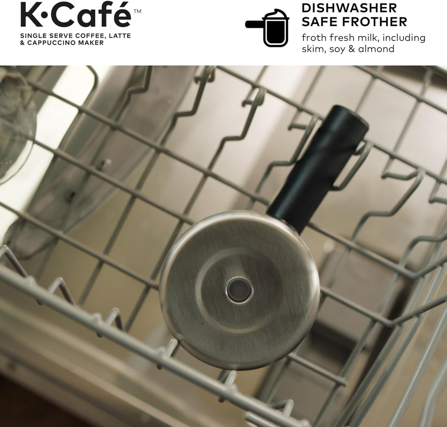 K-Cafe K-Duo Dark Charcoal Coffee and Espresso Maker: Brew Your Ideal Cup