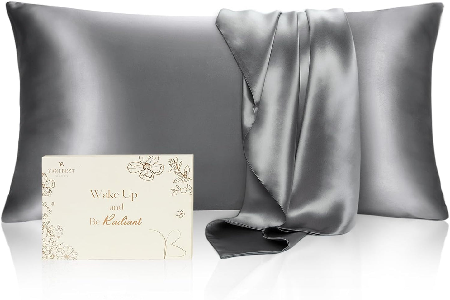 Luxurious Satin Pillowcase Set for Enhanced Beauty Sleep - Queen Size with Zipper Closure, Perfect for Hair and Skin Care, Ideal Gift for All