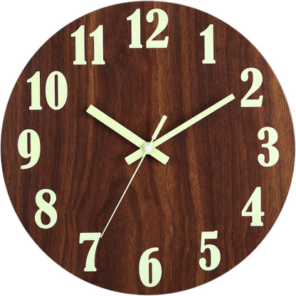 Elegant Silent Non-Ticking Wall Clock - Ideal for Home, Office, and Classroom Decoration