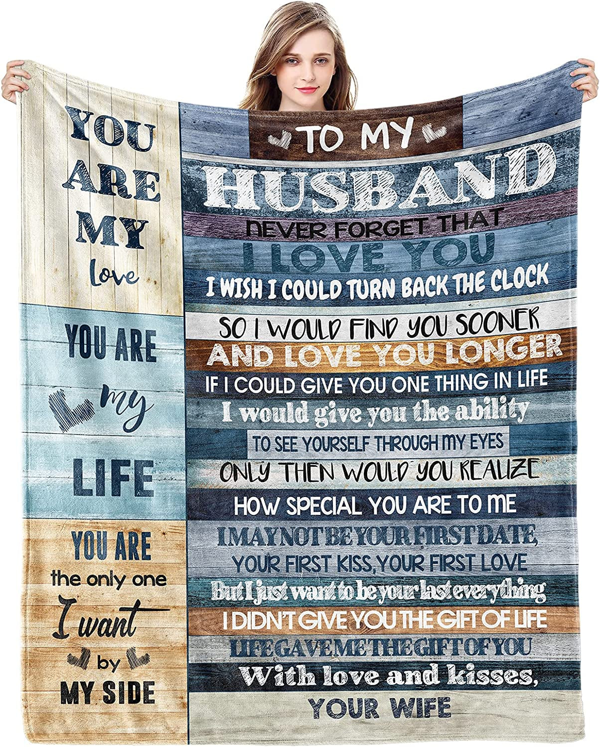 Cozy Up Your Love: Perfect Blanket Gift for Your Husband's Birthday, Anniversary, or Any Special Occasion!