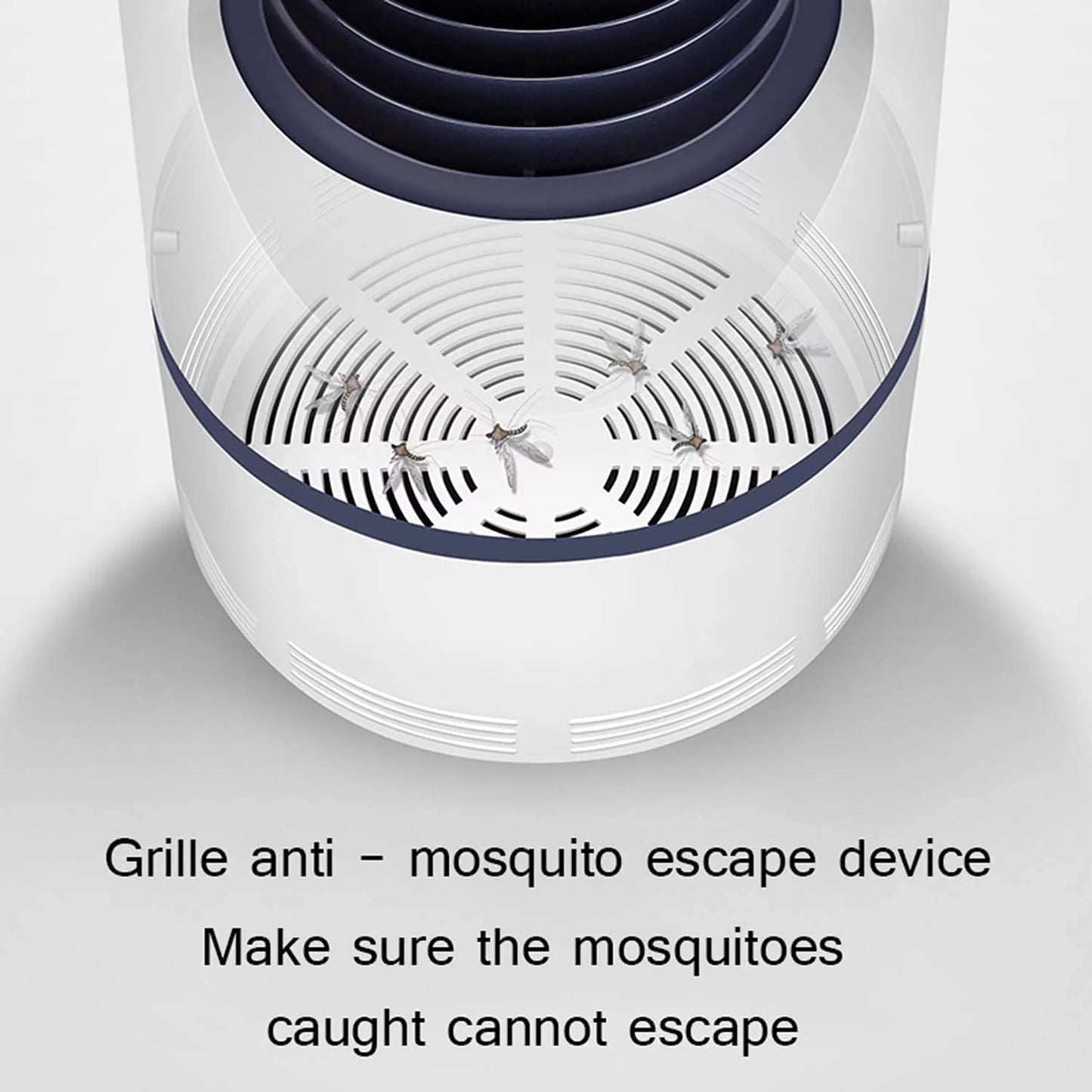 Electric Insect Zapper with Ultraviolet LED Light for Indoor and Outdoor Use