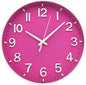 Elegant Silent Non-Ticking Wall Clock - Ideal for Home, Office, and Classroom Decoration