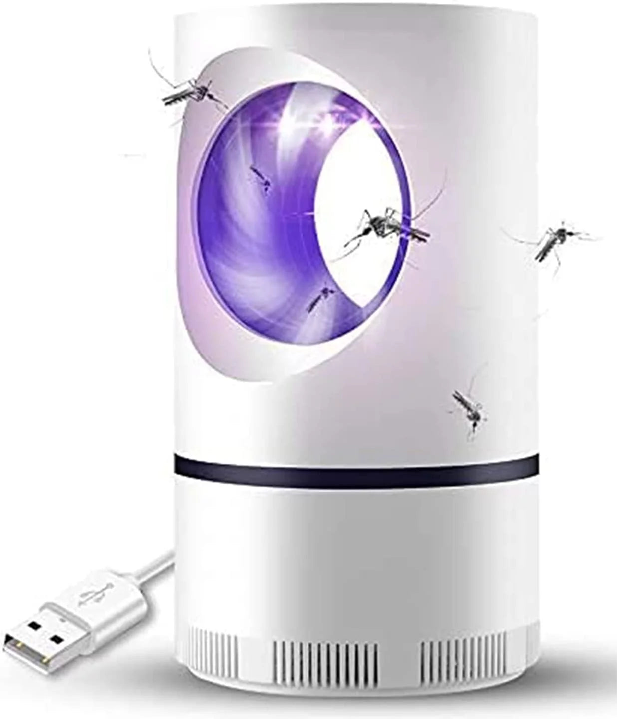 Electric Insect Zapper with Ultraviolet LED Light for Indoor and Outdoor Use