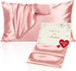 Luxurious Satin Pillowcase Set for Enhanced Beauty Sleep - Queen Size with Zipper Closure, Perfect for Hair and Skin Care, Ideal Gift for All