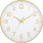 Elegant Silent Non-Ticking Wall Clock - Ideal for Home, Office, and Classroom Decoration