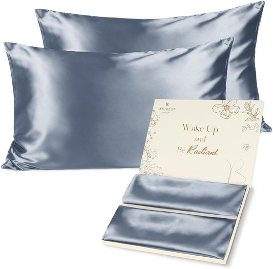 Luxurious Satin Pillowcase Set for Enhanced Beauty Sleep - Queen Size with Zipper Closure, Perfect for Hair and Skin Care, Ideal Gift for All