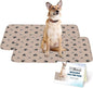 Washable and Reusable Dog Pee Pads - Waterproof Potty Training and Whelping Mats, 16.5 x 19.5 Inches, Pack of 2