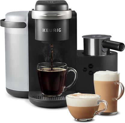 K-Cafe K-Duo Dark Charcoal Coffee and Espresso Maker: Brew Your Ideal Cup