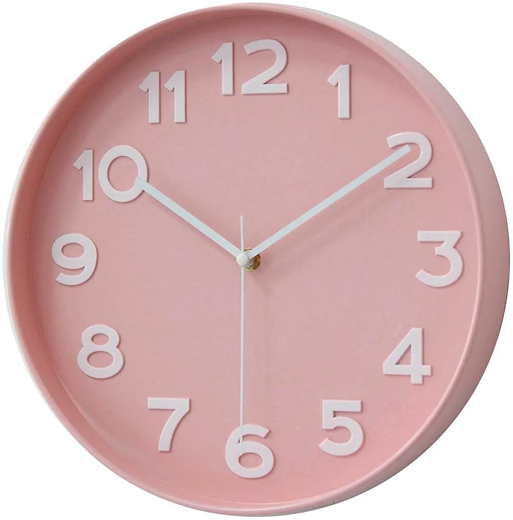 Elegant Silent Non-Ticking Wall Clock - Ideal for Home, Office, and Classroom Decoration