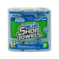 Z400 Blue 55-Count Shop Towel Cleaning Wipes (Pack of 6)