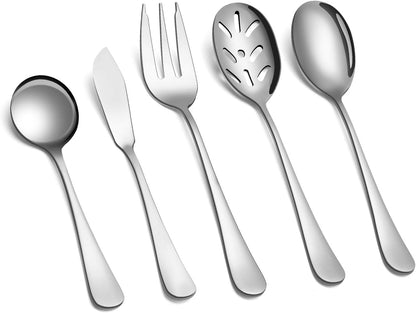 20-Piece Matte Black Stainless Steel Flatware Set with Satin Finish, Service for 4, Dishwasher Safe for Home and Restaurant Use