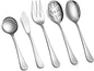 20-Piece Matte Black Stainless Steel Flatware Set with Satin Finish, Service for 4, Dishwasher Safe for Home and Restaurant Use