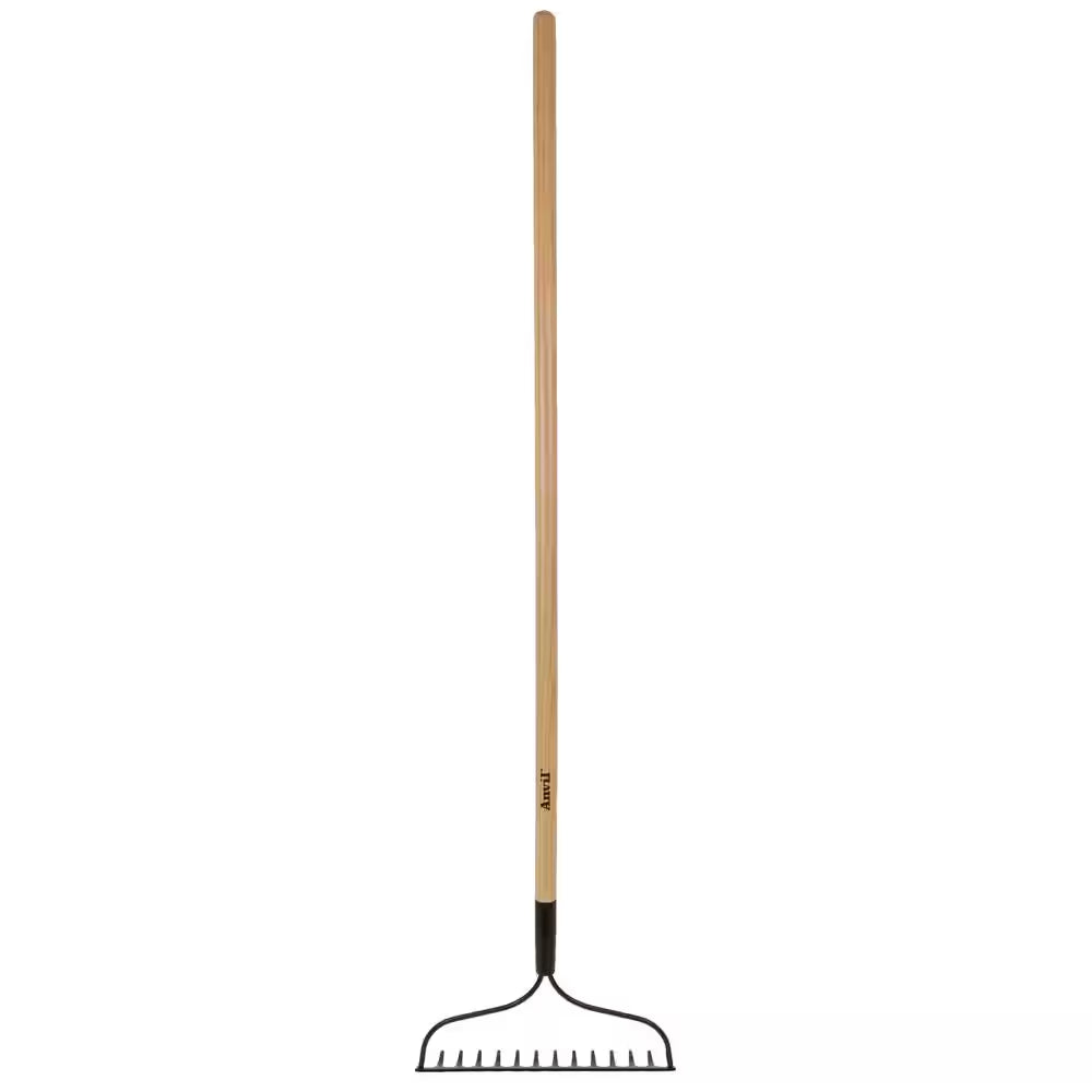 48-Inch Handle, 14-Tine Bow Rake