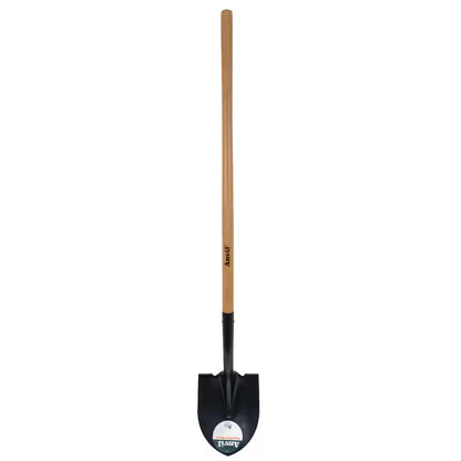 41-Inch Wooden Handle Digging Shovel