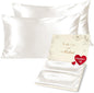 Luxurious Satin Pillowcase Set for Enhanced Beauty Sleep - Queen Size with Zipper Closure, Perfect for Hair and Skin Care, Ideal Gift for All