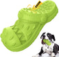 Squeaky Dog Chew Toy for Aggressive Chewers - Shoe Shape Teeth Cleaning Toy