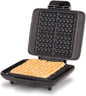 Deluxe Non-Stick Waffle Maker - 1200W with Versatile Breakfast Options, Hash Brown Feature, and Easy Clean Design in Red