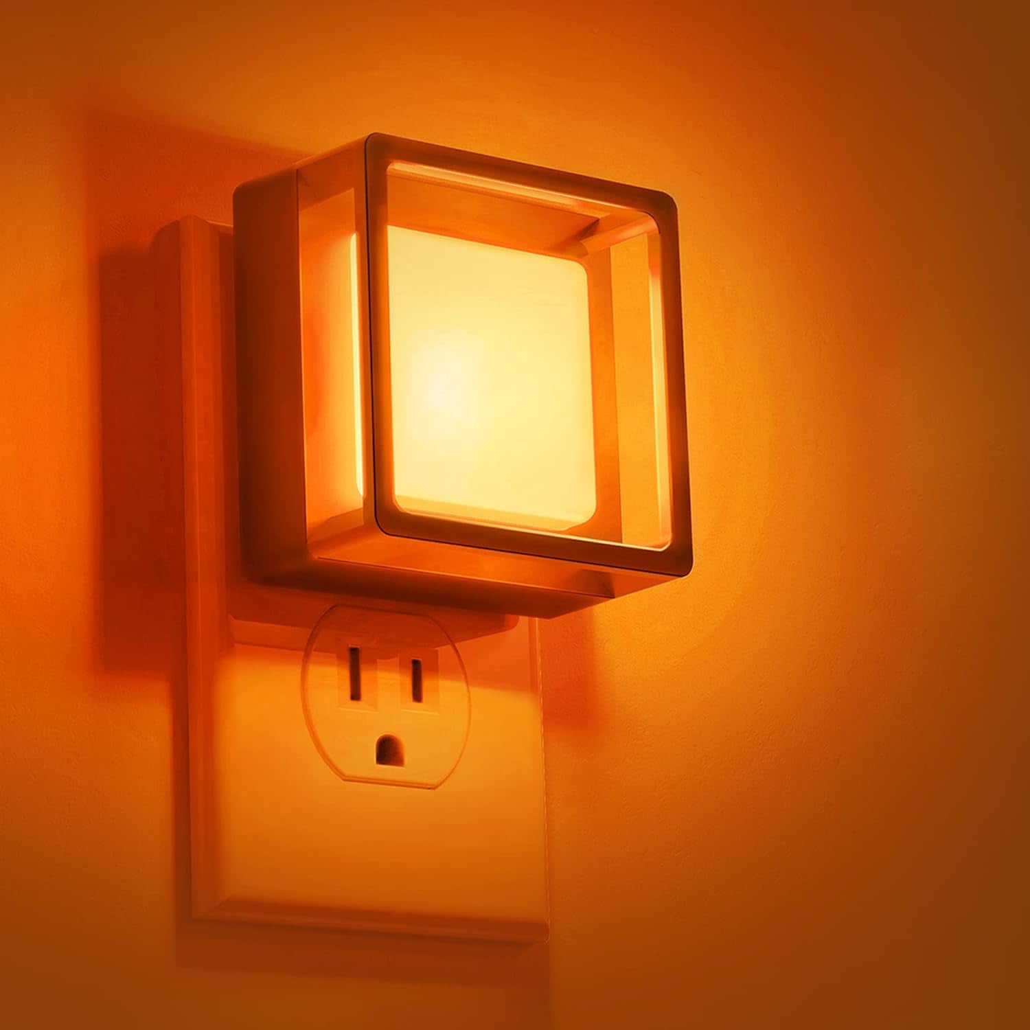 Color-Changing Baby Night Light Set (2-Pack) with Dusk-to-Dawn Sensor for Children's Rooms and Home Use
